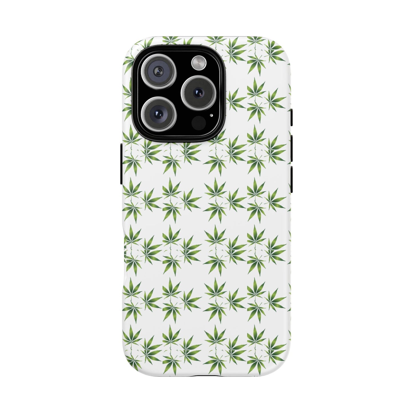 Stylish Phone Case with Cannabis Leaf Design, Durable Phone Cover, Gift for Stoner Friends, Unique Phone Accessory, Nature-Inspired Design