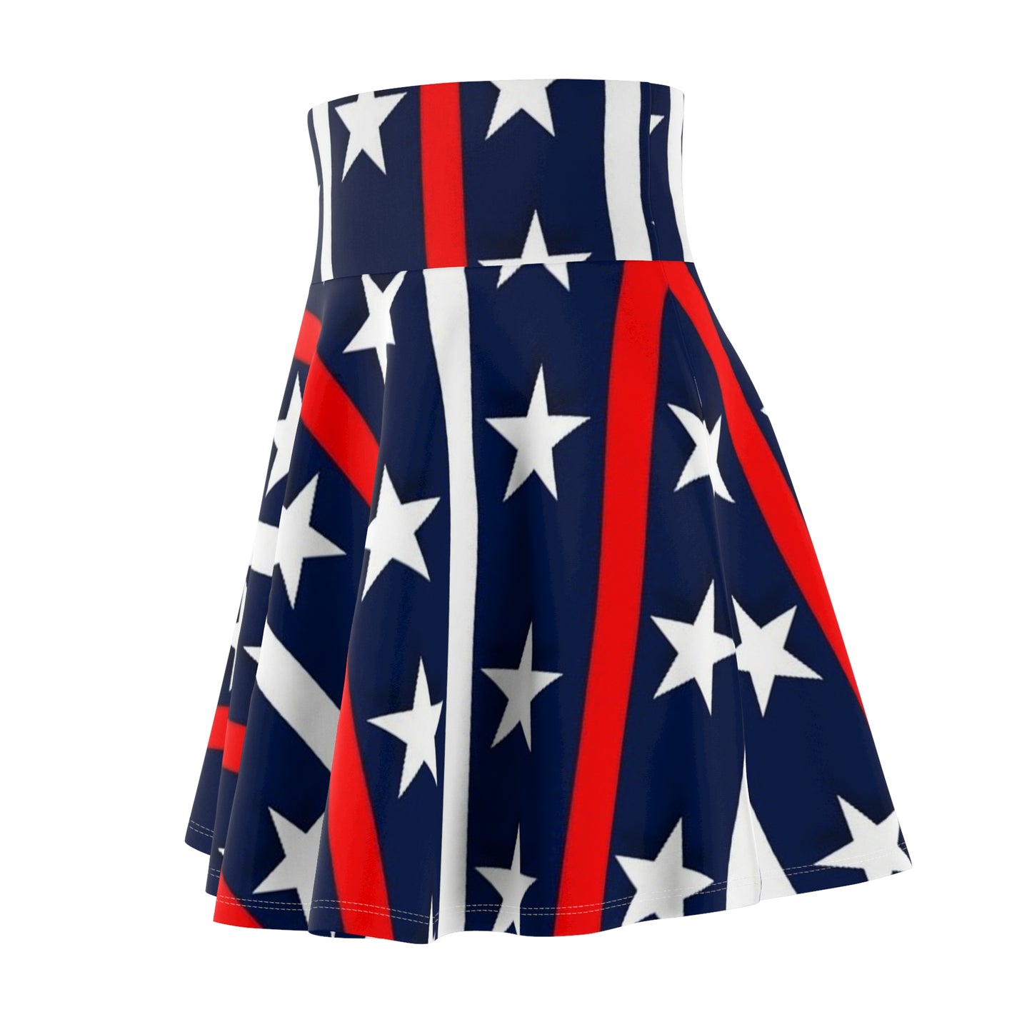 Star-Spangled Women's Skater Skirt | Patriotic Fashion, 4th of July Outfit, Casual Wear, Festive Party Skirt, Summer Style