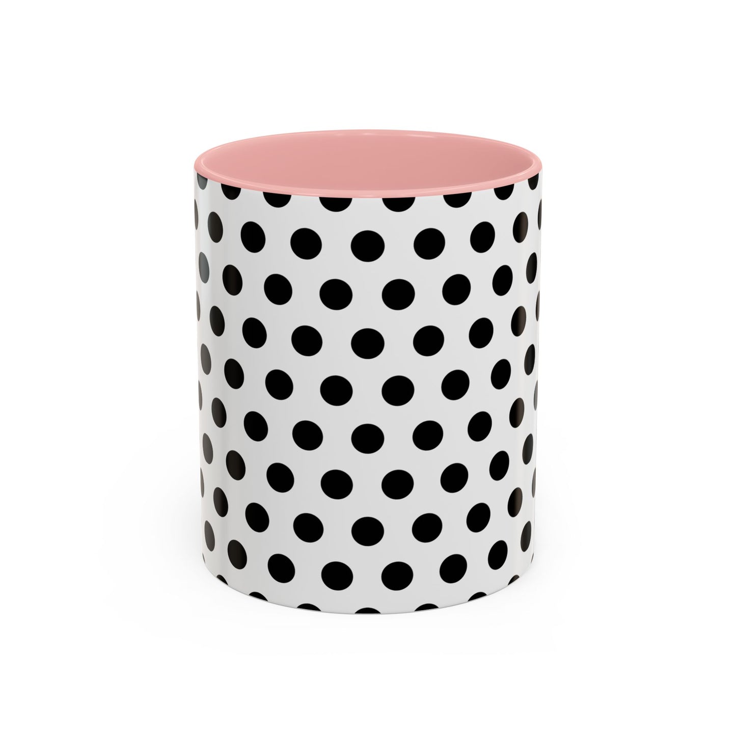 Elegant Polka Dot Mug - Stylish Coffee Cup for Home, Office, Gift for Birthdays, Anniversaries, Holidays, Unique Drinkware