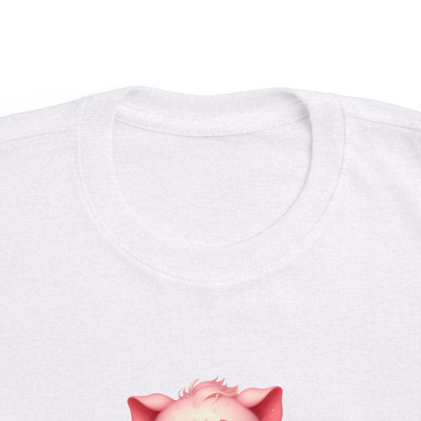 Cute Pig Toddler Tee, Adorable Animal Shirt for Kids, Perfect Baby Gift, Birthday Outfit, Playful Graphic Tee, Toddler Clothing