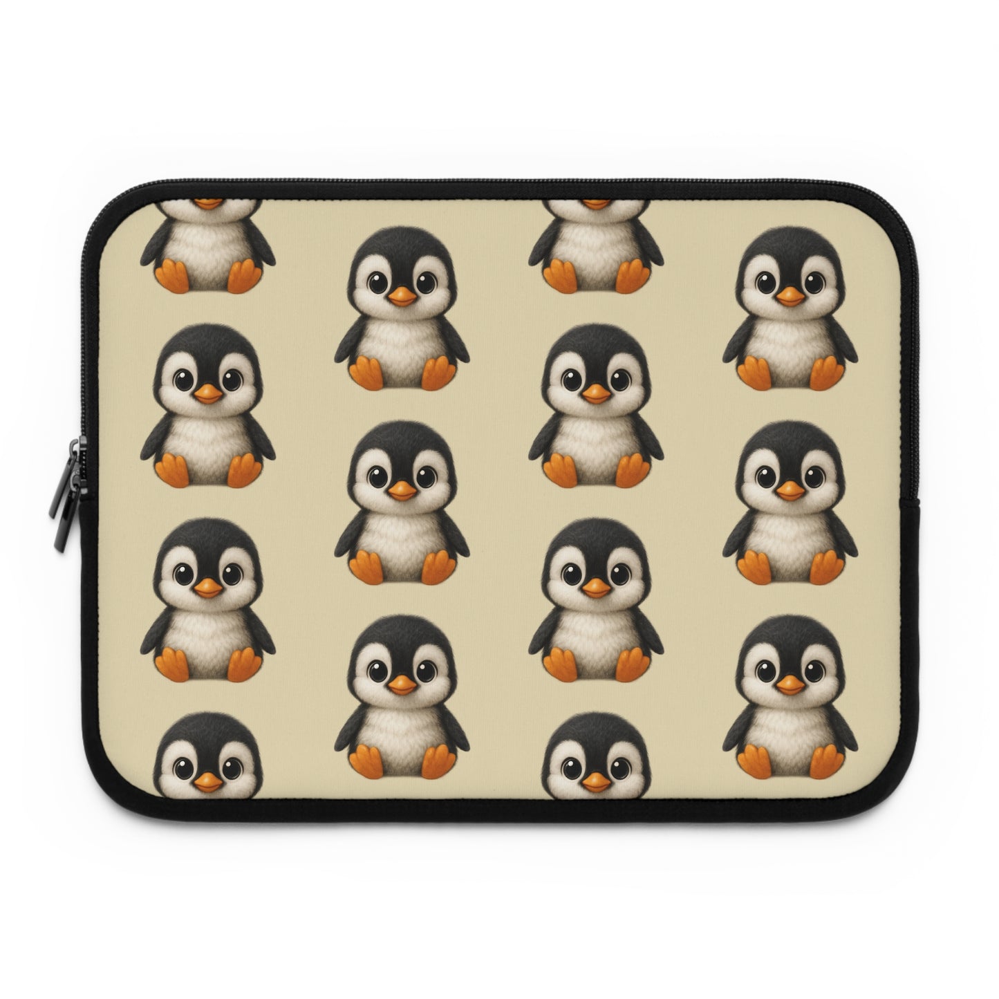 Cute Penguin Laptop Sleeve - Ideal for Students, Gifts for Birthdays, Creative Accessories for Work and Play, Tech Pouch, Animal Lover