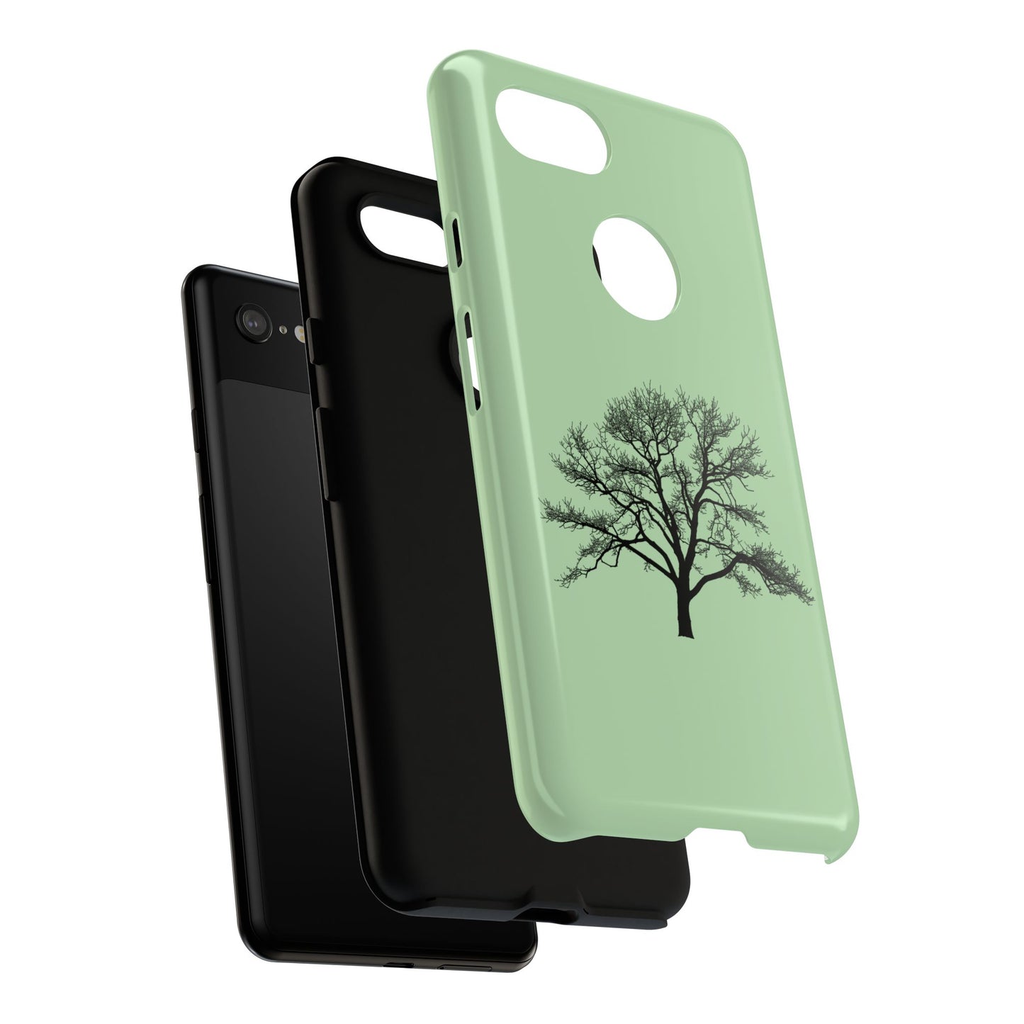 Minimalist Tree Phone Case, Nature-Inspired Phone Cover, Eco-Friendly Cell Phone Accessory, Perfect Gift for Nature Lovers