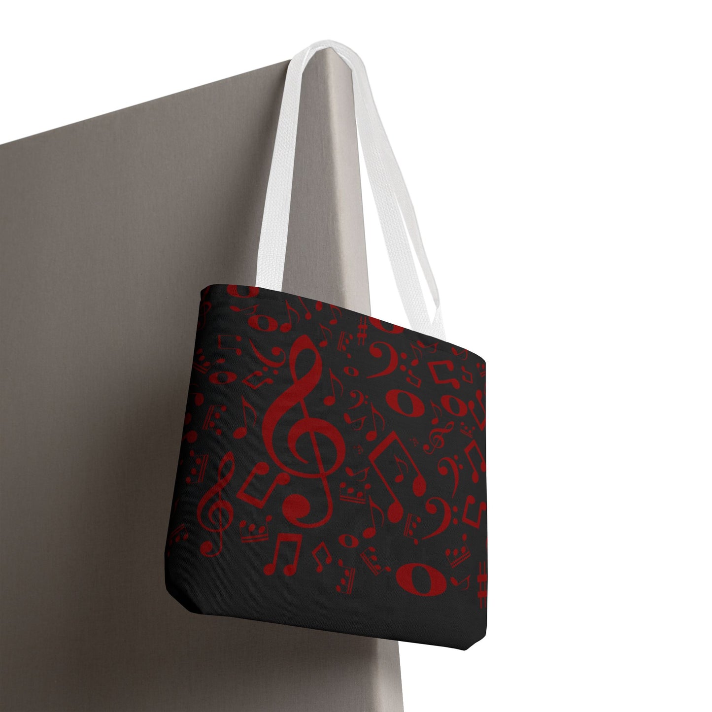 Stylish Music Note Tote Bag, Musical Gifts for Musicians, Eco-Friendly, Concert Accessories, Everyday Use, Unique Gift Idea