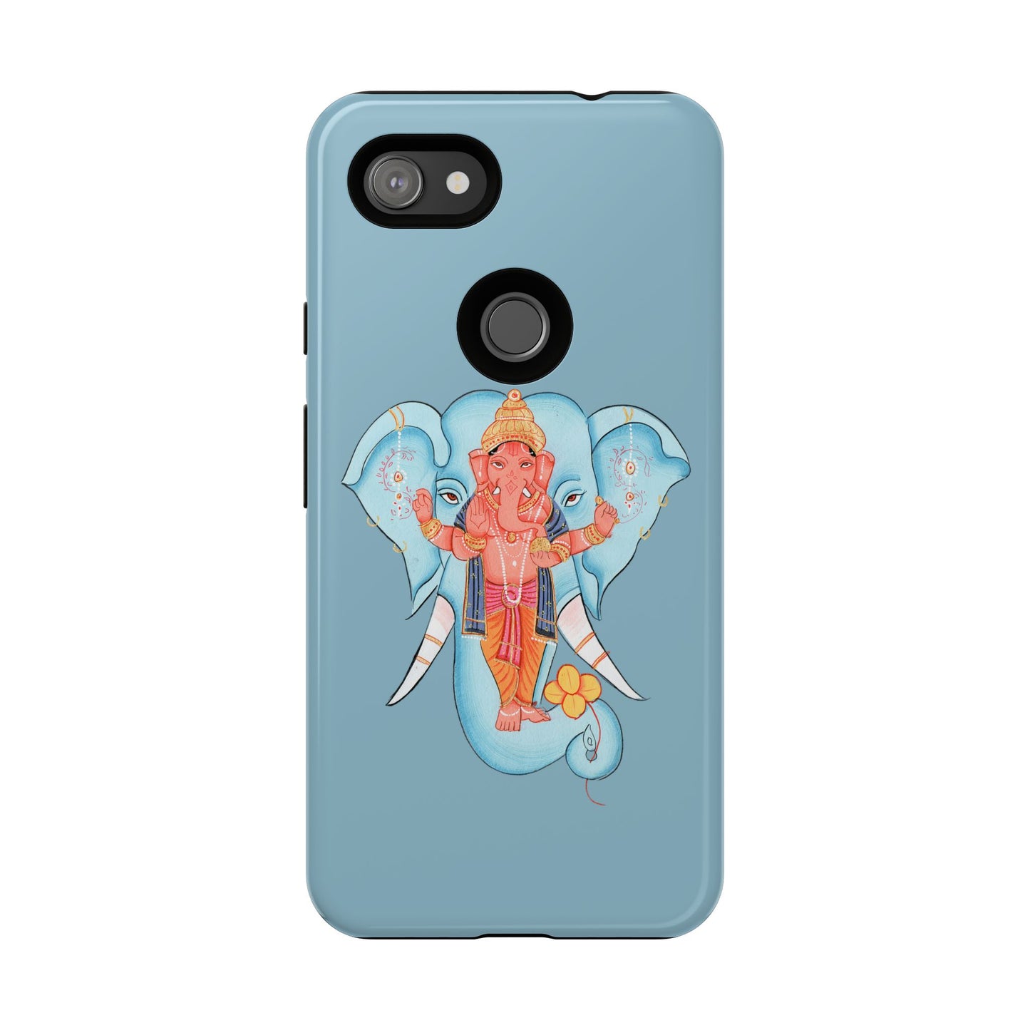 Tough Cases: Ganesh-Inspired Phone Case, Bohemian Phone Cover, Hindu Art Accessory, Festival Gift, Protective Phone Shell