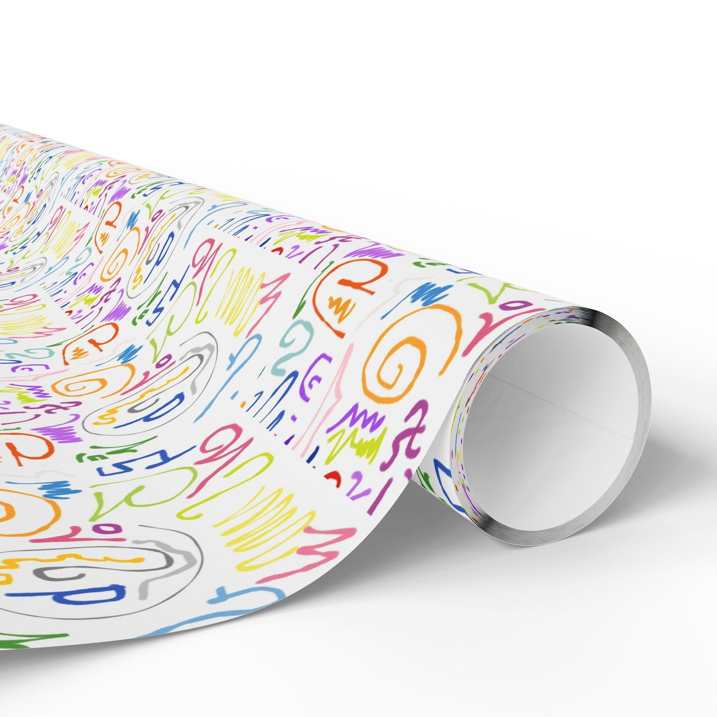 Colorful Artistic Wrapping Paper | Gift Wrap for Birthdays, Holidays, Parties, DIY Projects, Events
