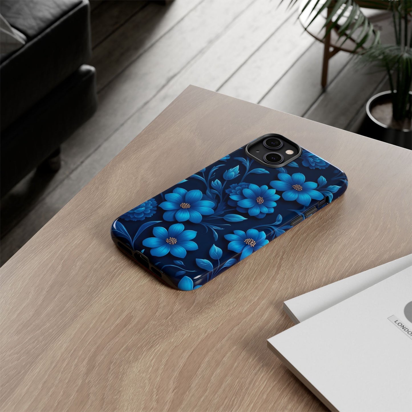 Tough Cases: Floral iPhone Case, Vibrant Phone Cover, Flower Patterned Case, Protective Floral Design, Spring Gift Idea