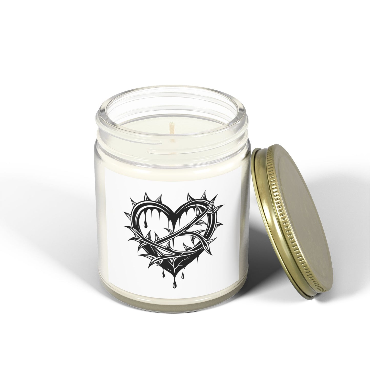 Heart-Shaped Scented Candle | Unique Candle Gift, Home Decor, Relaxation, Wedding, Birthday, Self-Care