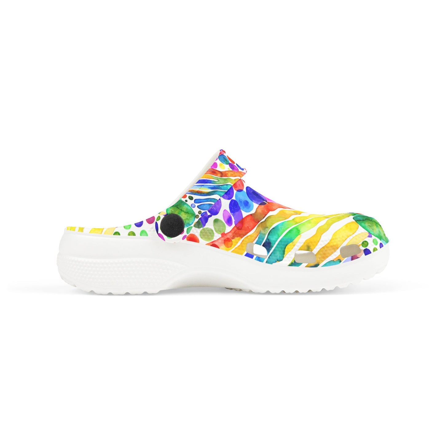 Colorful Kid's EVA Foam Clogs, Fun Summer Shoes, Playful Footwear, Outdoor Clogs, Toddler Garden Shoes, Vibrant Slip-Ons