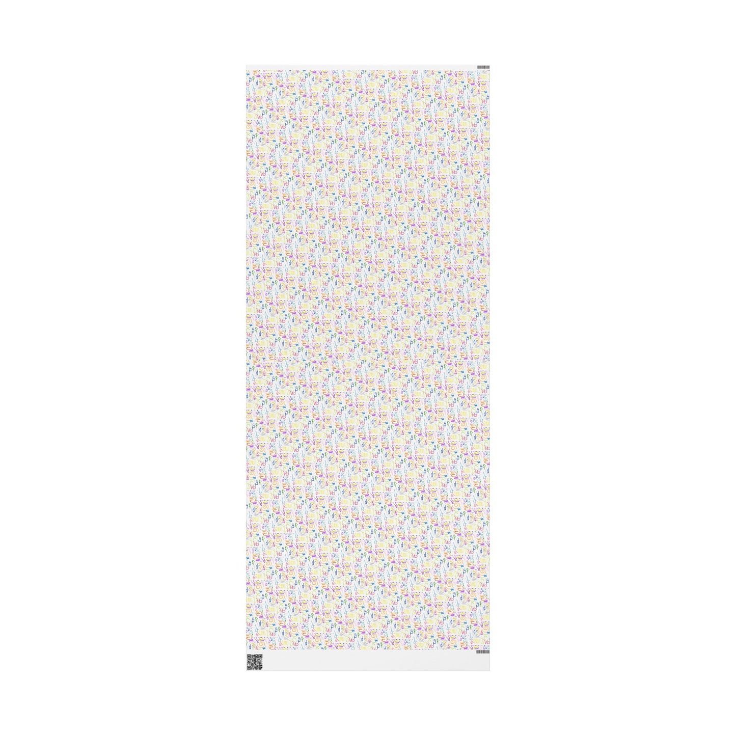 Colorful Artistic Wrapping Paper | Gift Wrap for Birthdays, Holidays, Parties, DIY Projects, Events