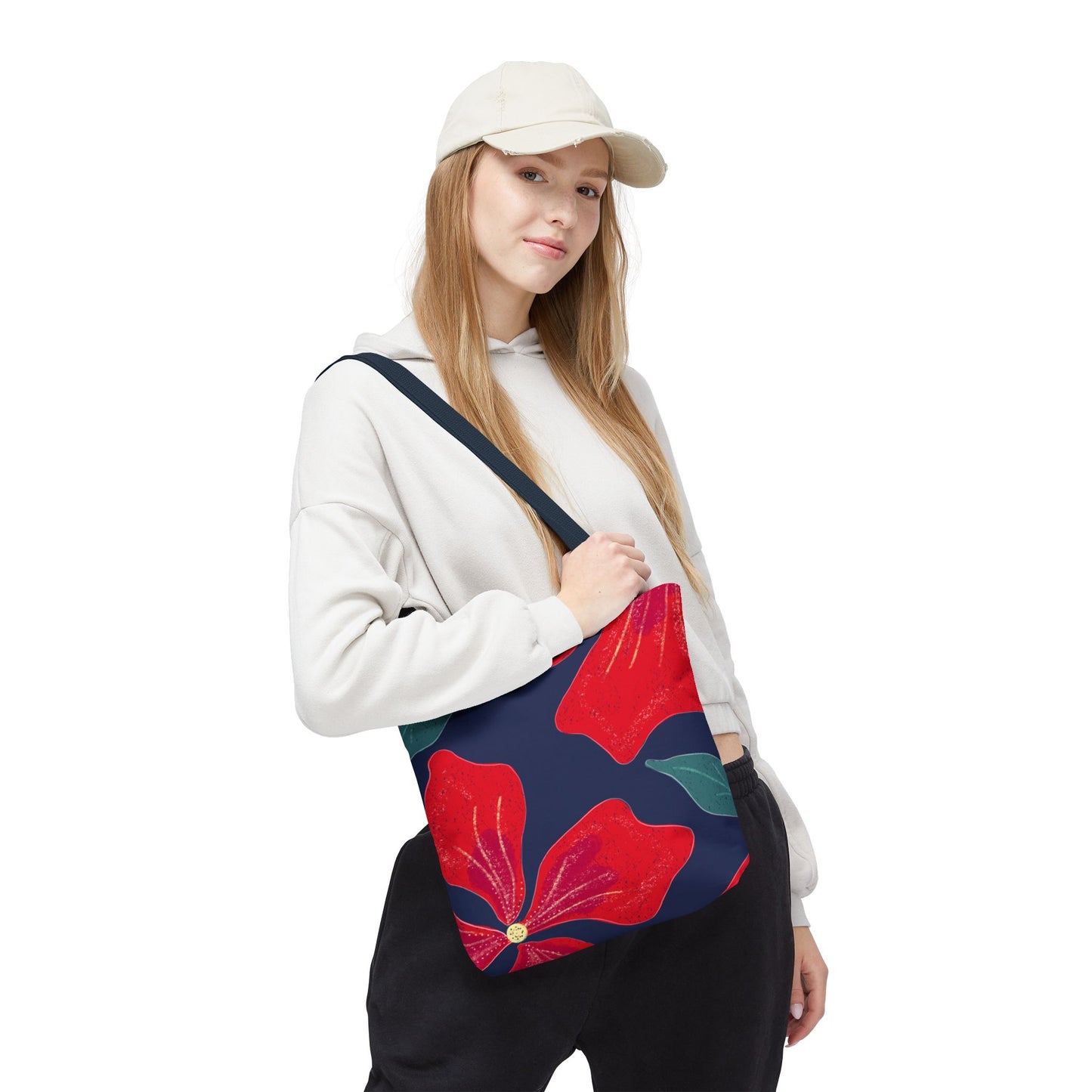 Vibrant Floral Tote Bag, Stylish Shopping Bag, Eco-Friendly Handbag, Chic Summer Tote, Perfect Gift for Her