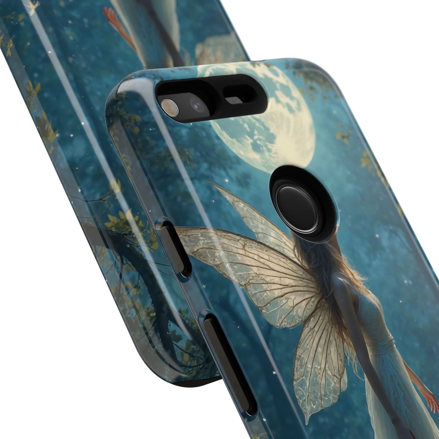 Fairy Moon Phone Case | Tough Cases for Nature Lovers, Fantasy Gift, Boho Phone Accessory, Ethereal Aesthetic, Magical Design