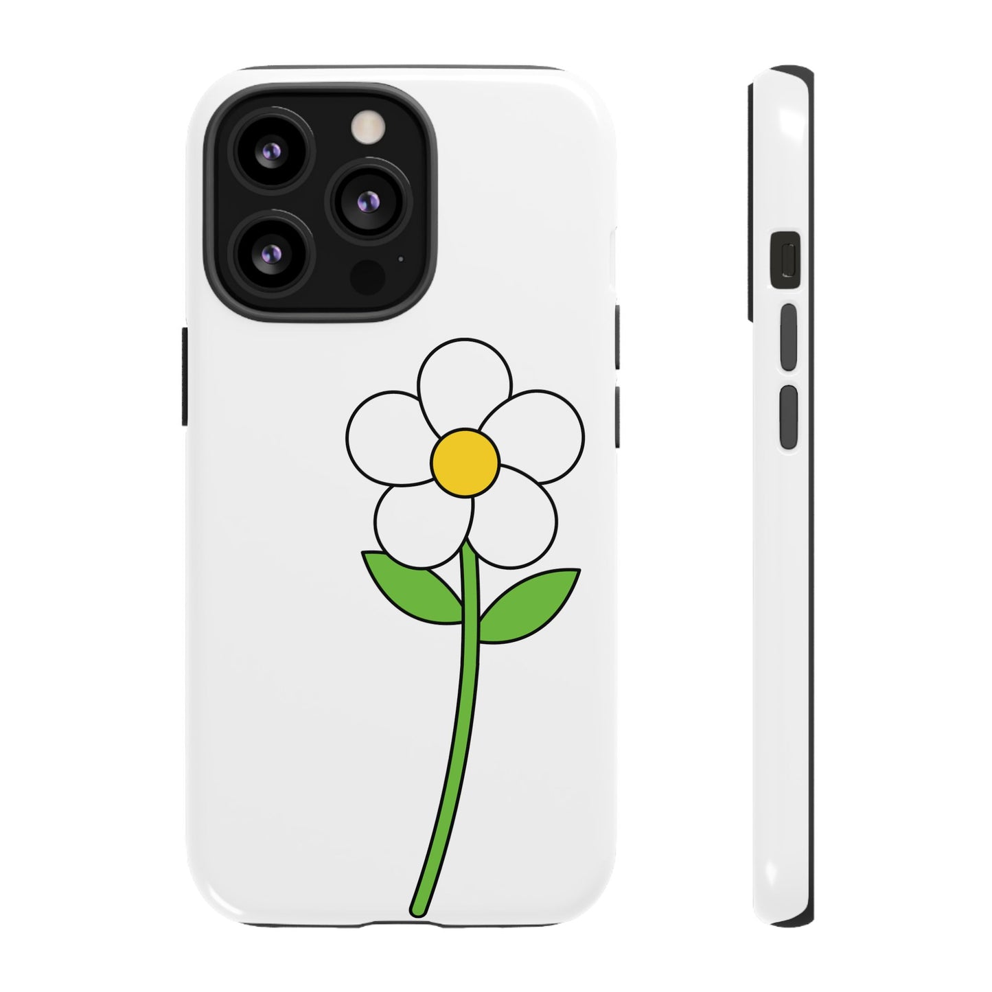 Floral Phone Case, Tough Cases with Flower Design, Cute Phone Accessory, Gifts for Her, Spring Decor, Unique Phone Cases