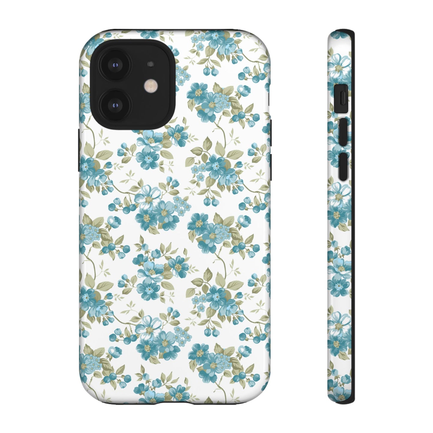 Floral Phone Case - Tough Cases, Durable Phone Cover, Cute Floral Design, Gift for Her, Trendy Phone Accessory, Spring Style