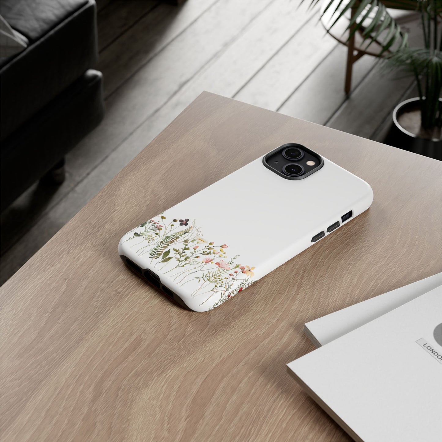 Floral Phone Case - Tough Cases for Nature Lovers, Stylish Floral Design, Phone Protection, Gifts for Her, Eco-Friendly Tech Accessories