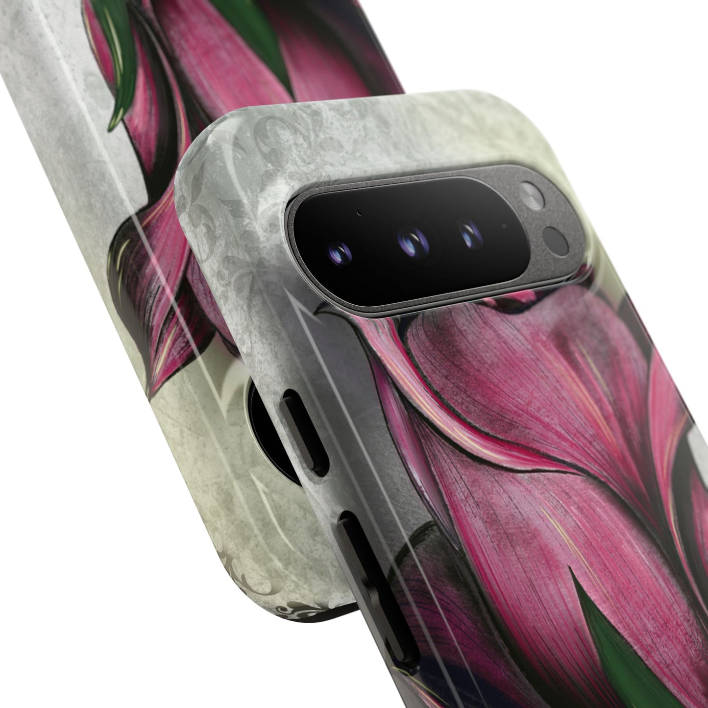 Rose Phone Case – Tough Cases, Floral Phone Cover, Gift for Her, Minimalist Design, Nature Lover's Accessory, Birthday Gift Idea