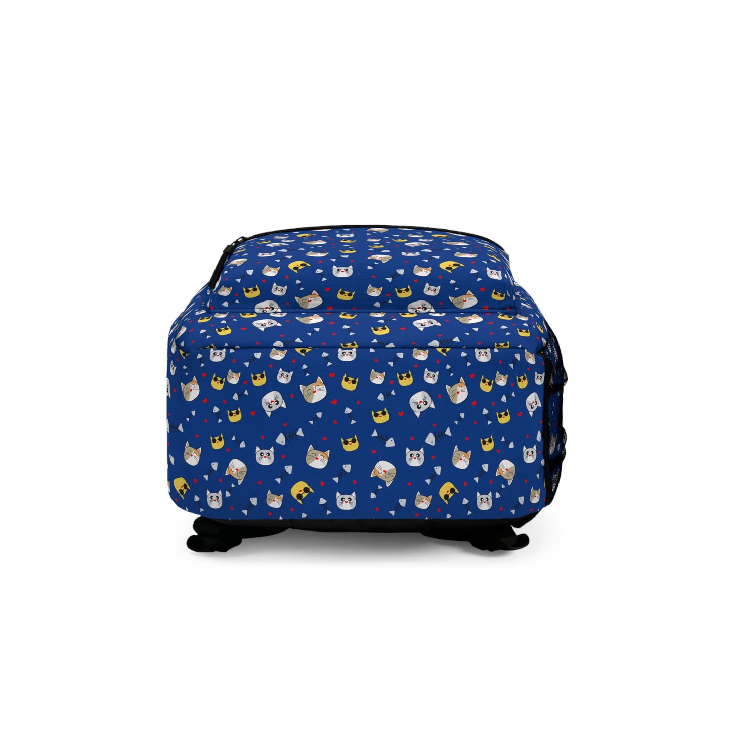 Whimsical Cat Crown Backpack | Cute School Bag, Kids Backpack, Gifts for Animal Lovers, Trendy Bookbag, Fun Travel Gear