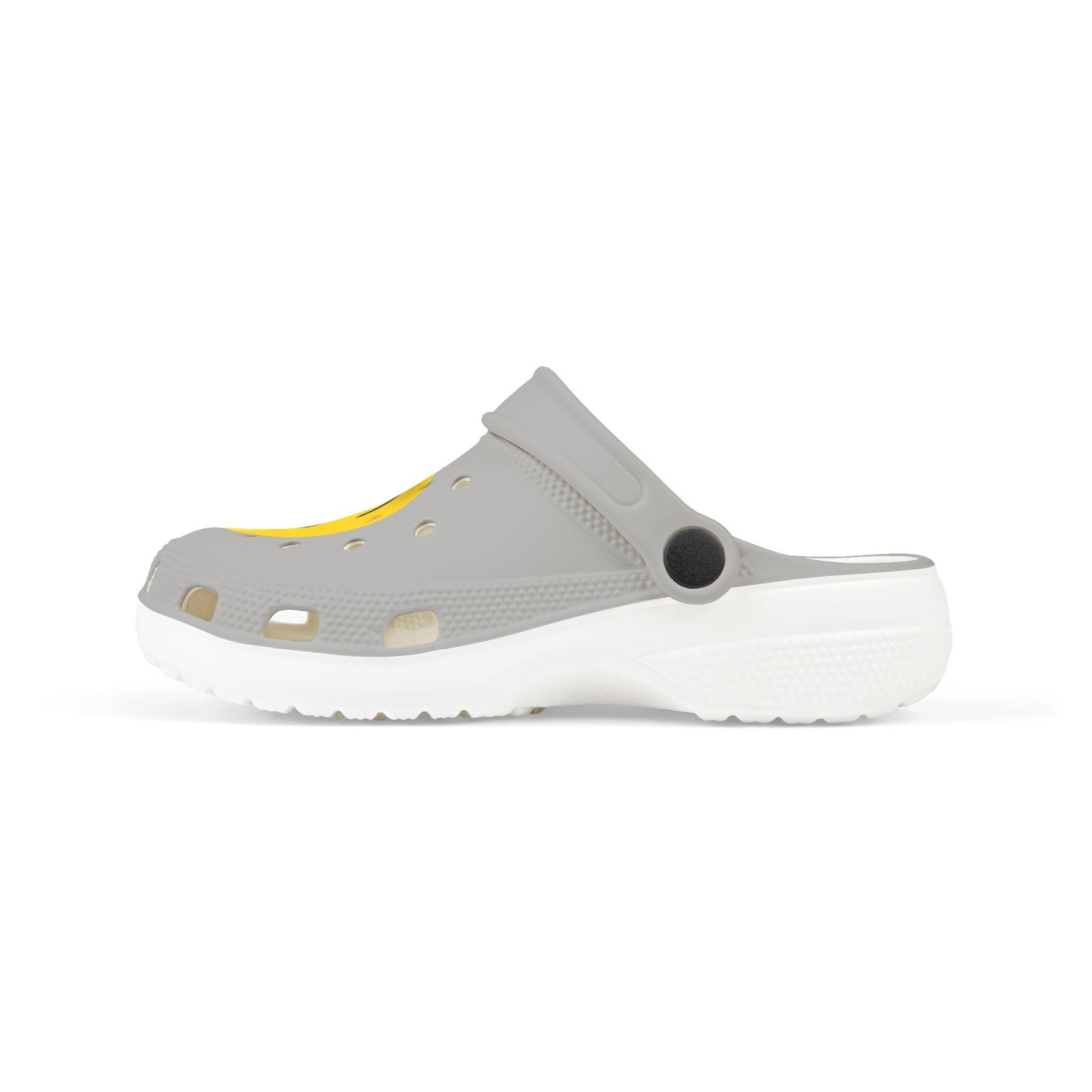 Smiley Face Clogs, Kid's EVA Foam Shoes, Comfortable Summer Footwear, Fun Playtime Shoes
