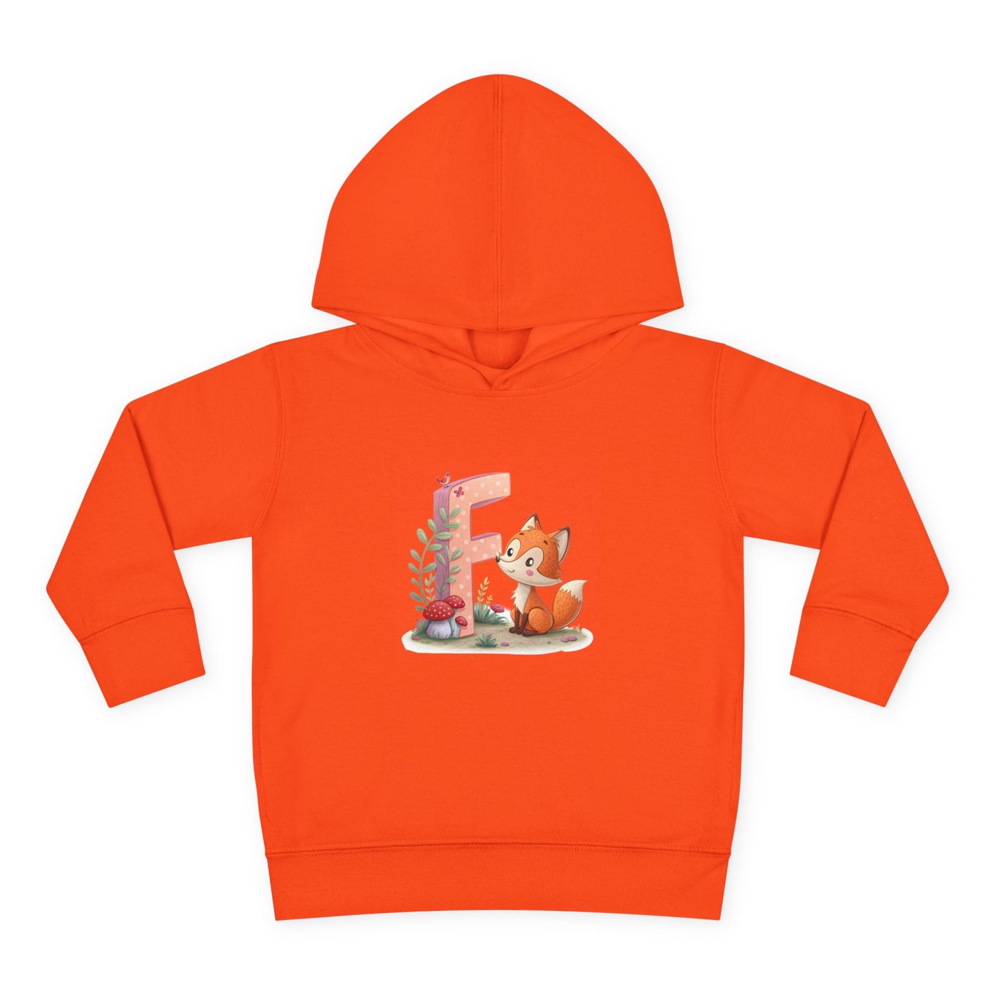 Cute Toddler Fox Hoodie, Fleece Pullover for Kids, Perfect Gift for Birthdays, Baby Showers, or Everyday Wear