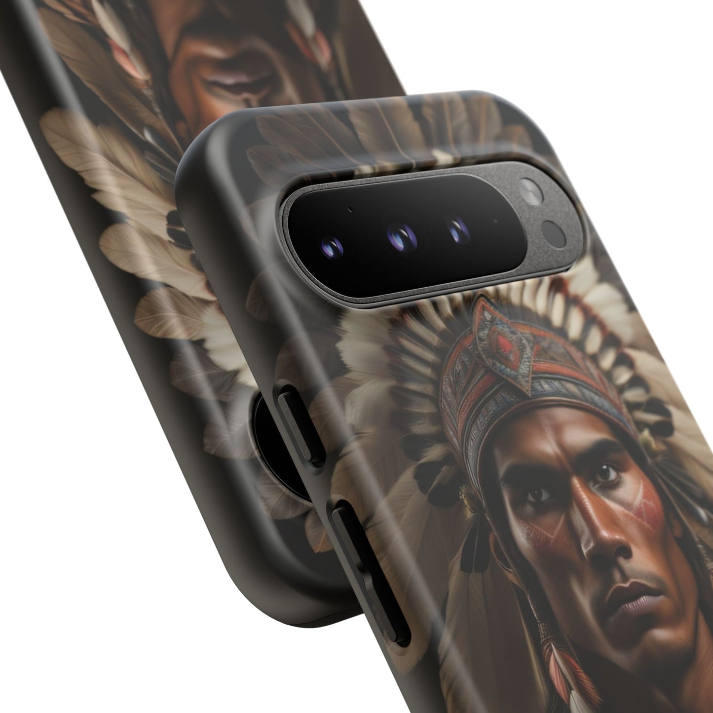 Native American Art Phone Case, Strong Culture Design, Unique Gift for Him or Her, Tough Cases, Customizable Protector, Tribal Style