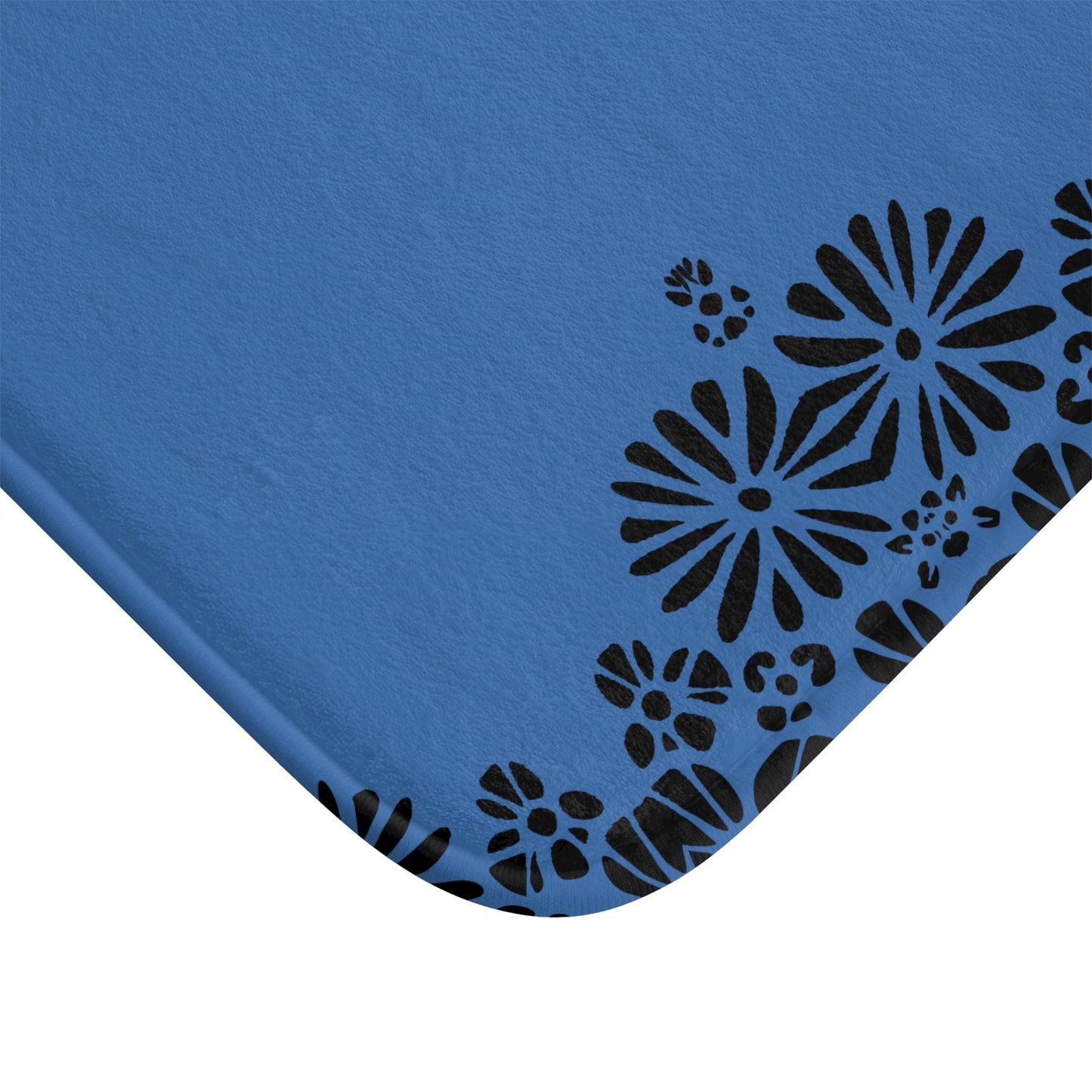 Floral Elegance Bath Mat - Chic Bathroom Decor, Home Spa Essentials, Gift for Her, Modern Design, Cozy Comfort