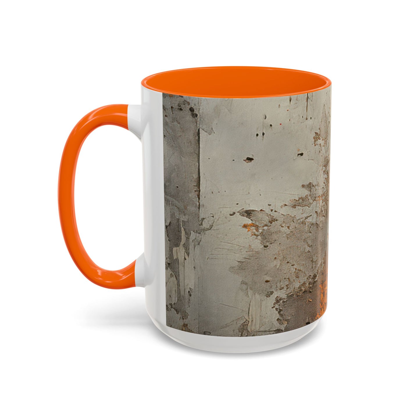 Rustic Accent Coffee Mug, Unique Artistic Mug