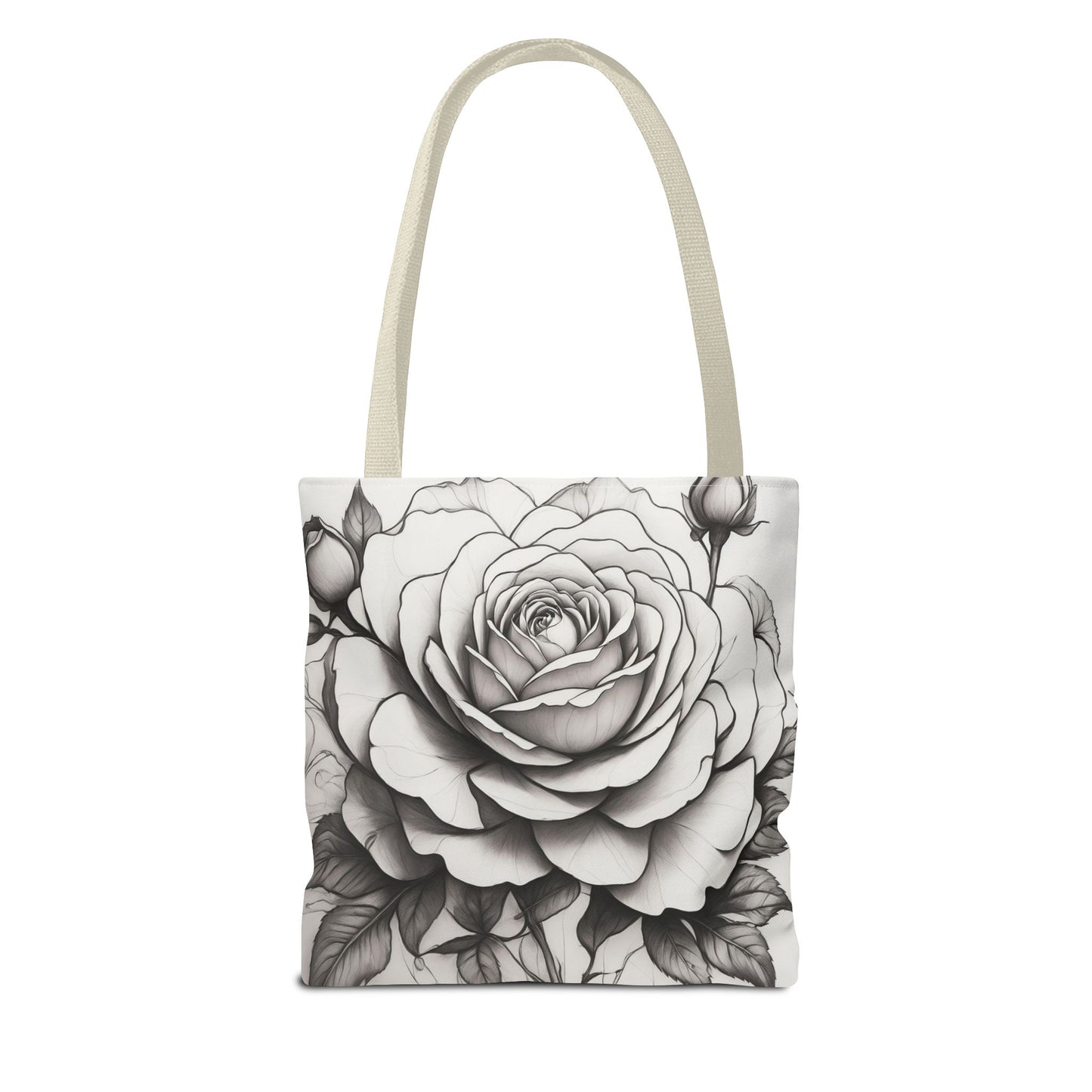 Elegant Floral Tote Bag, Garden Lover Gift, Shopping Bag, Art Print Tote, Mother's Day Gift, Eco-Friendly Canvas Bag
