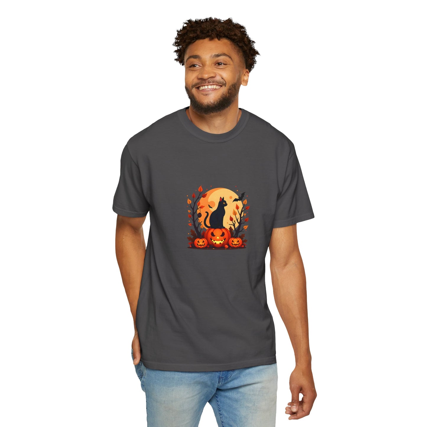 Unisex Garment-Dyed T-shirt - Halloween