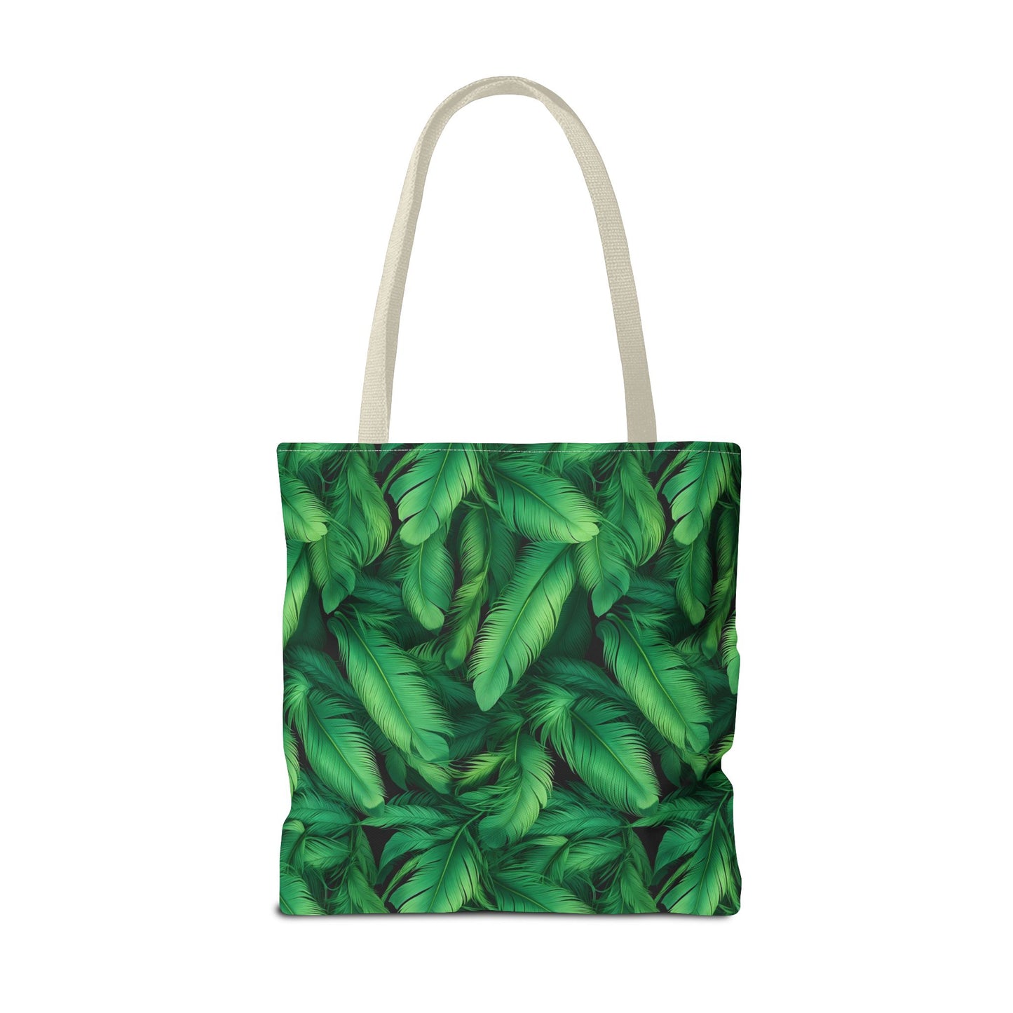 Tropical Leaf Tote Bag, Eco-Friendly Shopping Bag, Beach Day Essential, Vacation Accessory, Summer Gift Idea