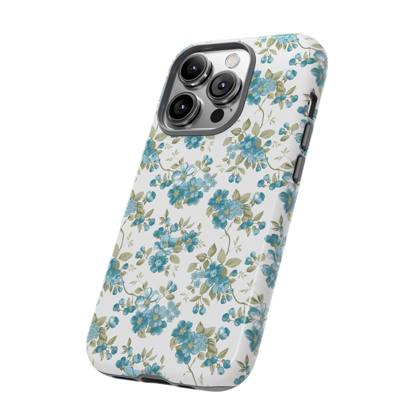 Floral Phone Case - Tough Cases, Durable Phone Cover, Cute Floral Design, Gift for Her, Trendy Phone Accessory, Spring Style