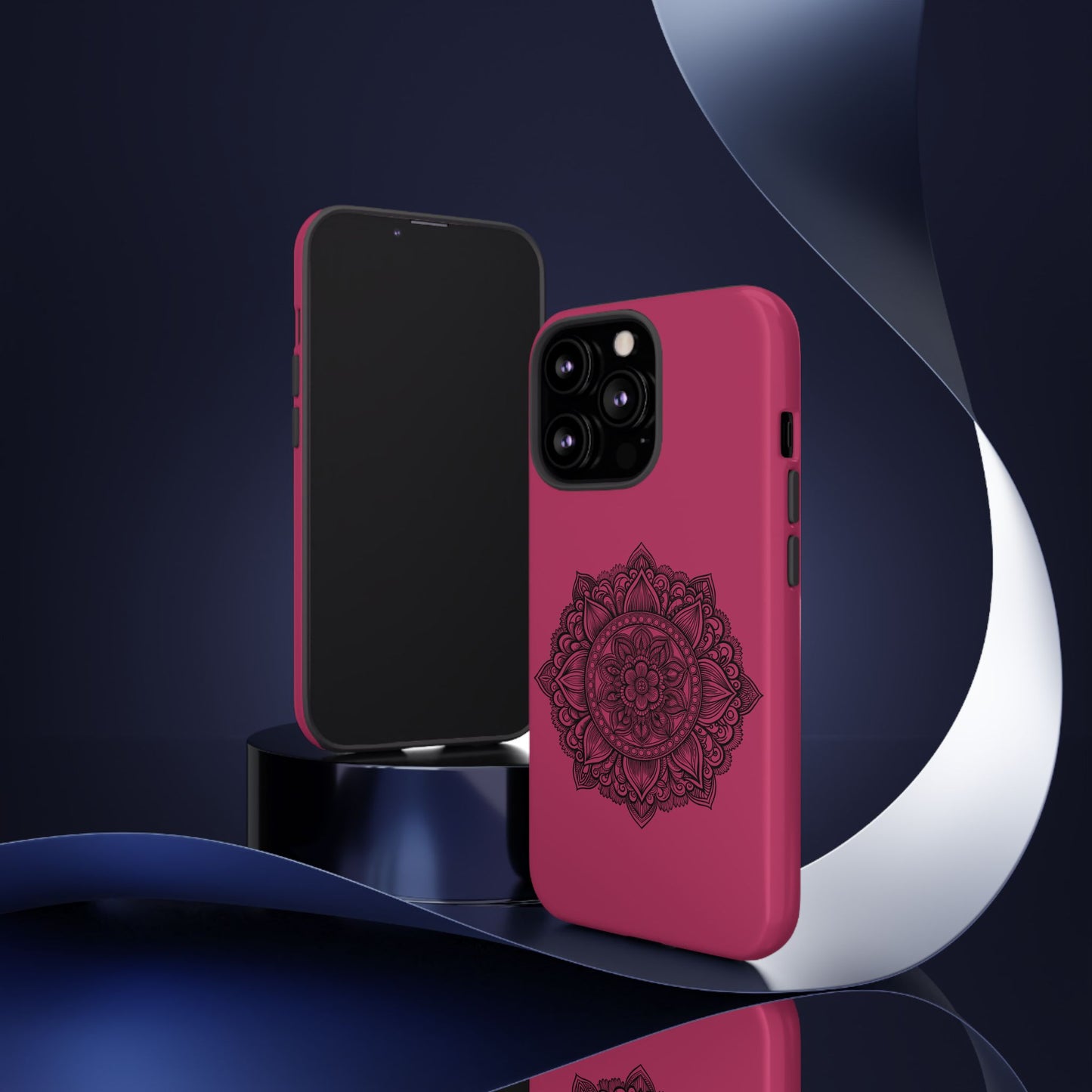 Vibrant Mandala Phone Case, Artistic Protection Cover, Gift for Her, Trendy Accessories, Birthday or Holiday Present
