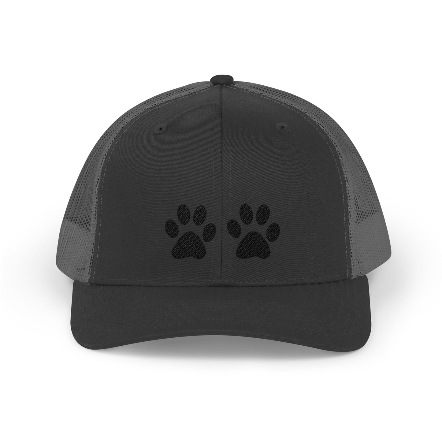 Paw Print Snapback Trucker Cap - Dog Lovers Hat, Pet Dad Gift, Adjustable Cap for Animal Lovers, Outdoor Activities, Casual Wear
