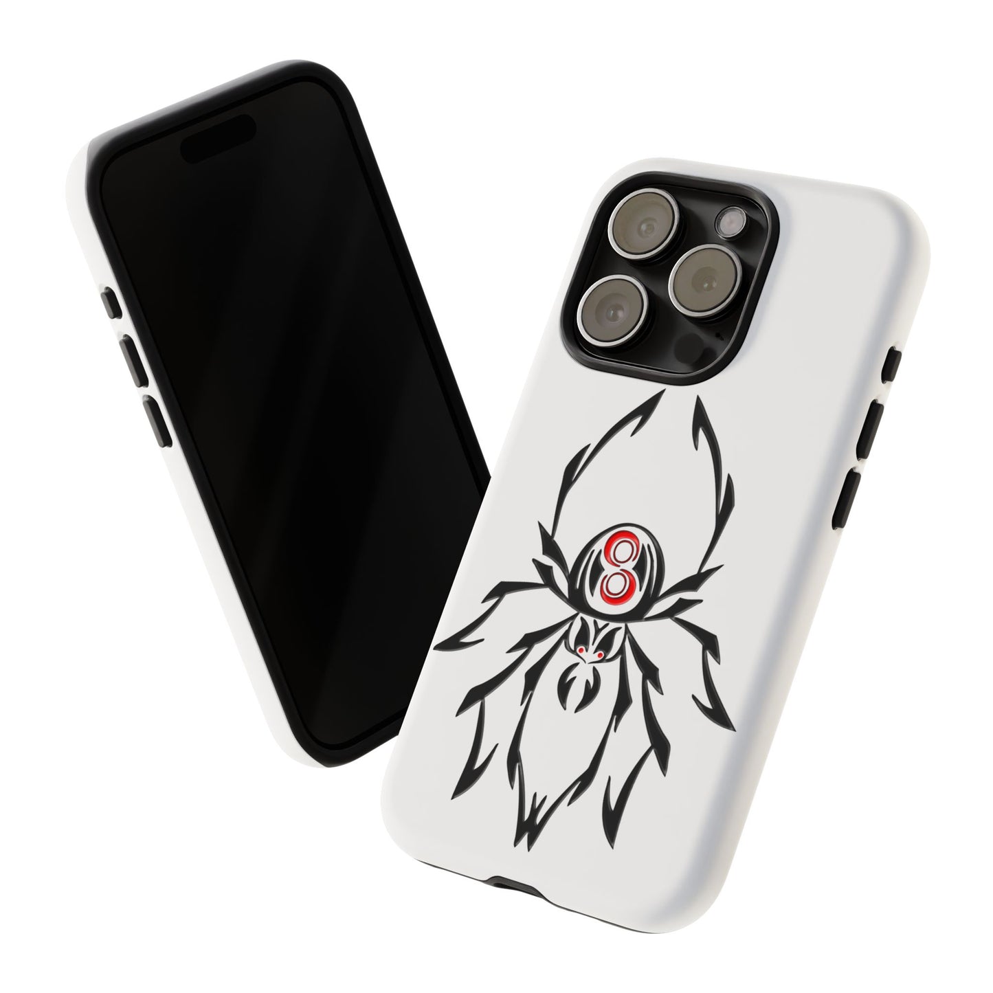 Spider Phone Case, Tough Cases, Stylish Accessory, Gift for Teens, Unique Design, Halloween Decor