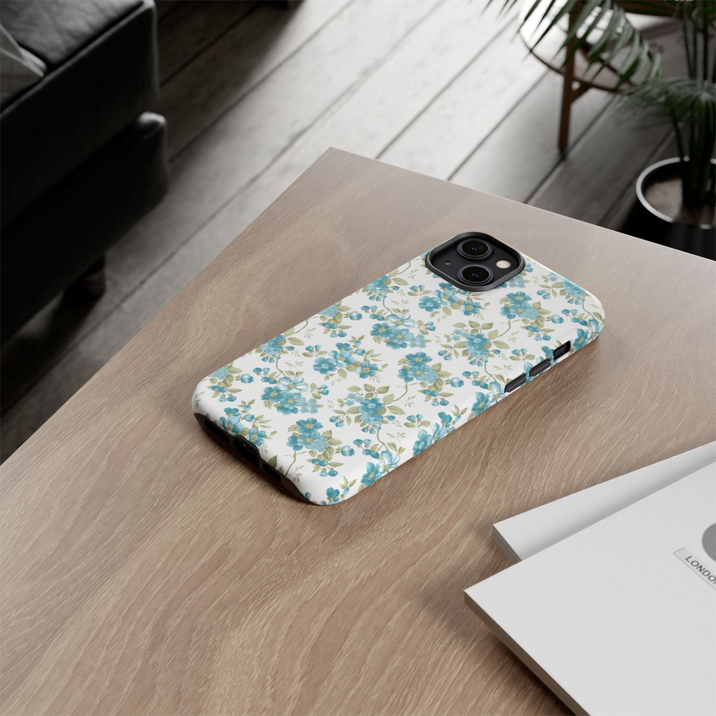 Floral Phone Case - Tough Cases, Durable Phone Cover, Cute Floral Design, Gift for Her, Trendy Phone Accessory, Spring Style