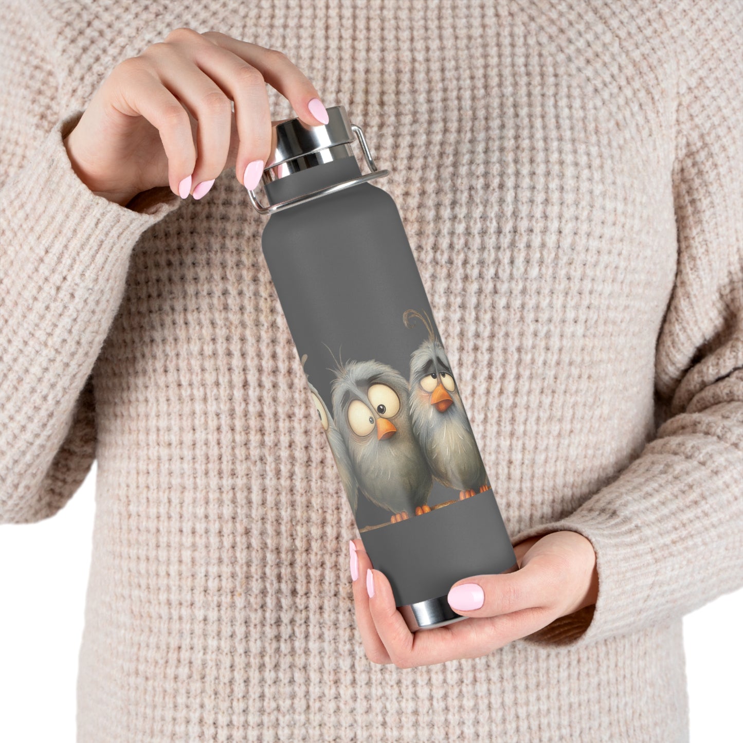 Copper Vacuum Insulated Bottle, 22oz