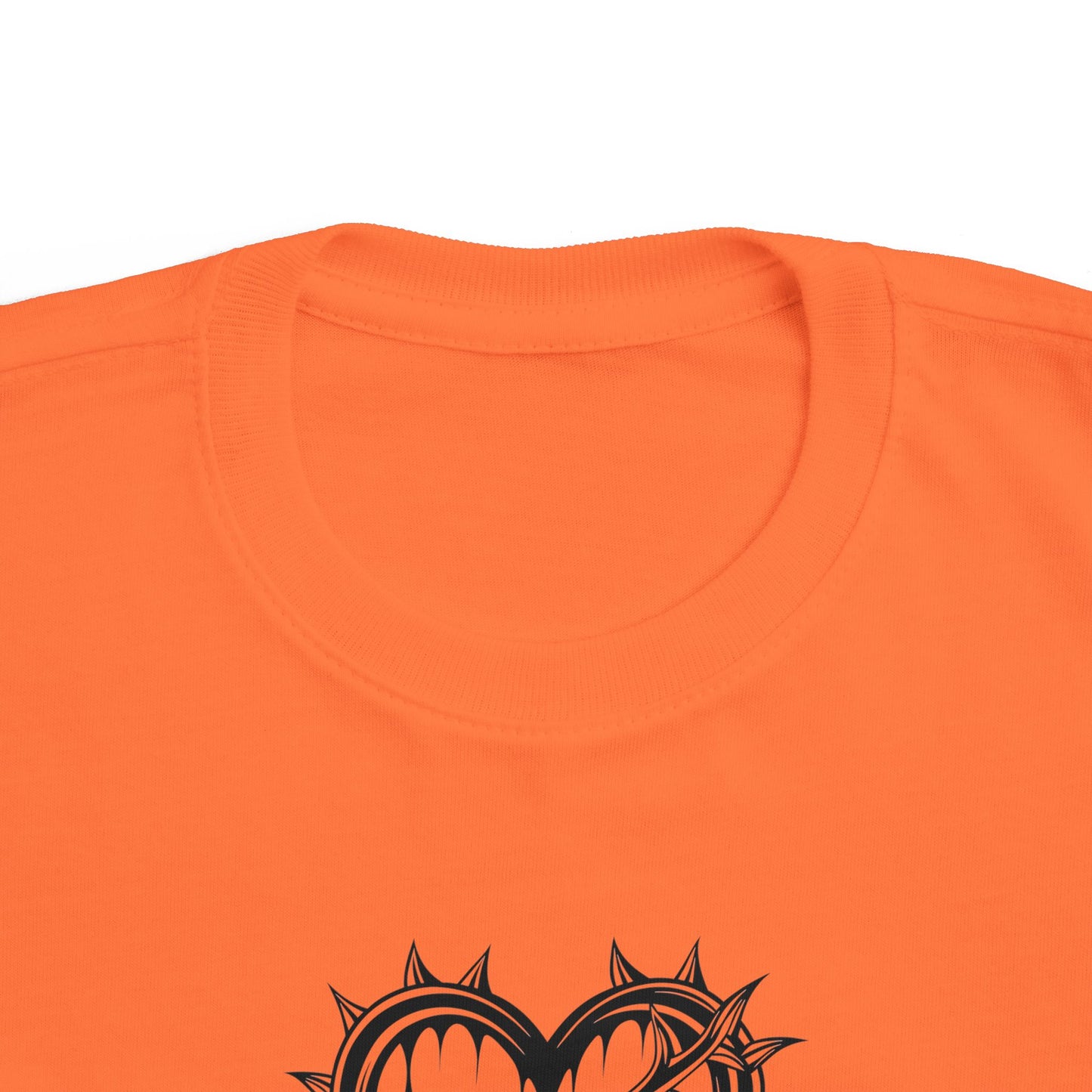 Toddler's Heart & Thorn Tee, Cute Kids T-Shirt, Children's Graphic Shirt, Gift for Toddlers, Cool Summer Outfit