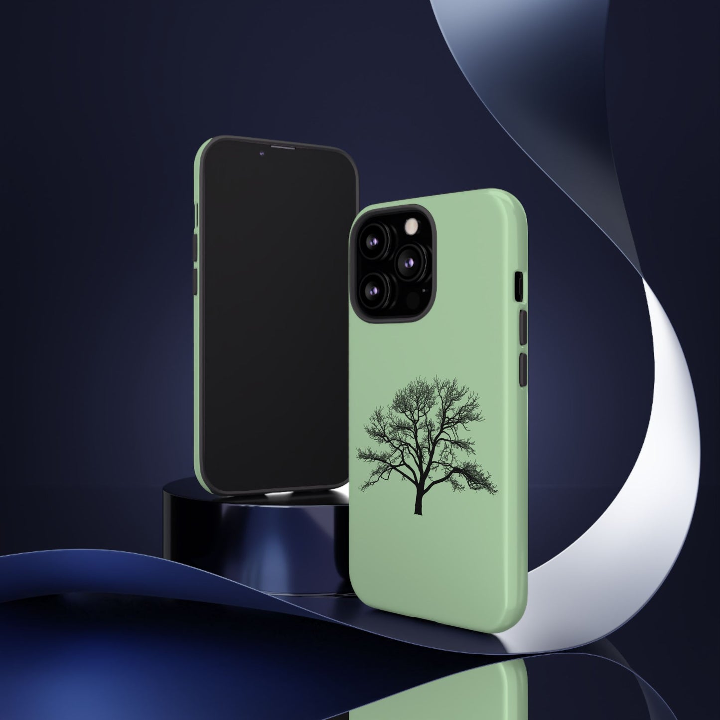 Minimalist Tree Phone Case, Nature-Inspired Phone Cover, Eco-Friendly Cell Phone Accessory, Perfect Gift for Nature Lovers