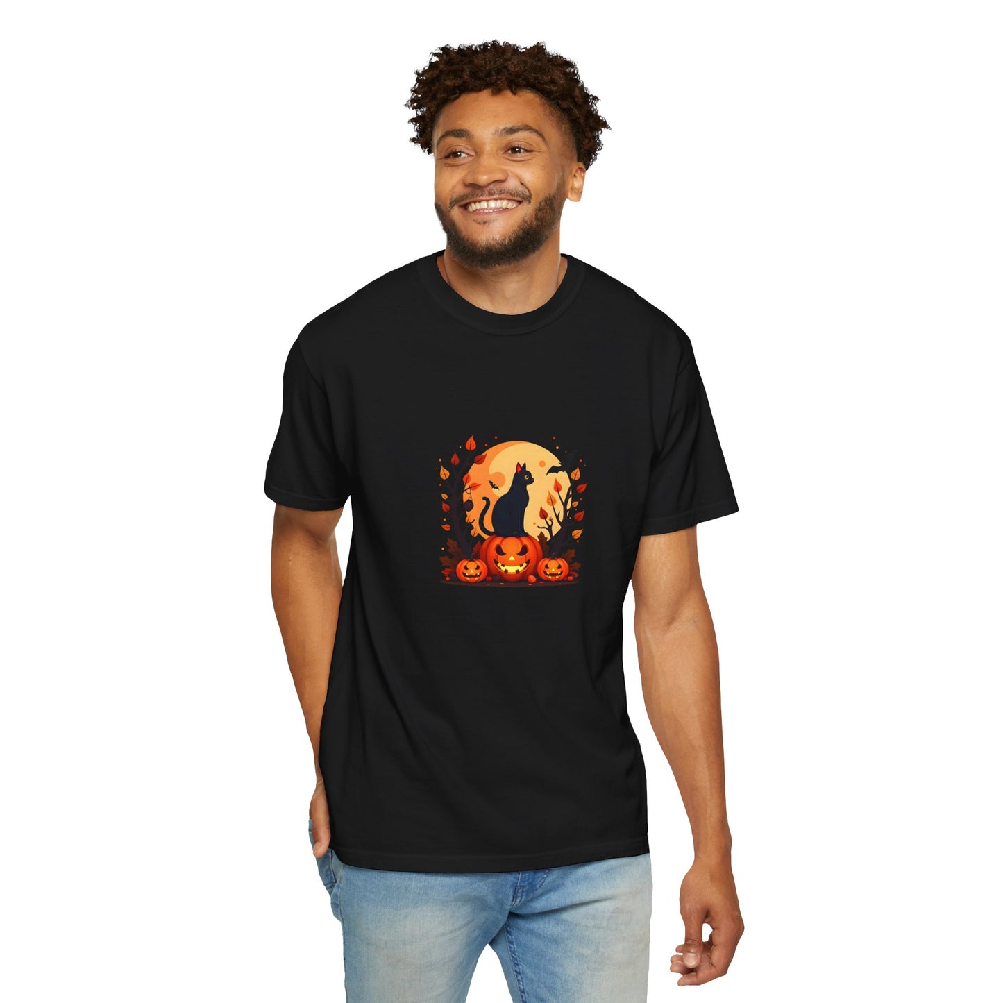 Unisex Garment-Dyed T-shirt - Halloween