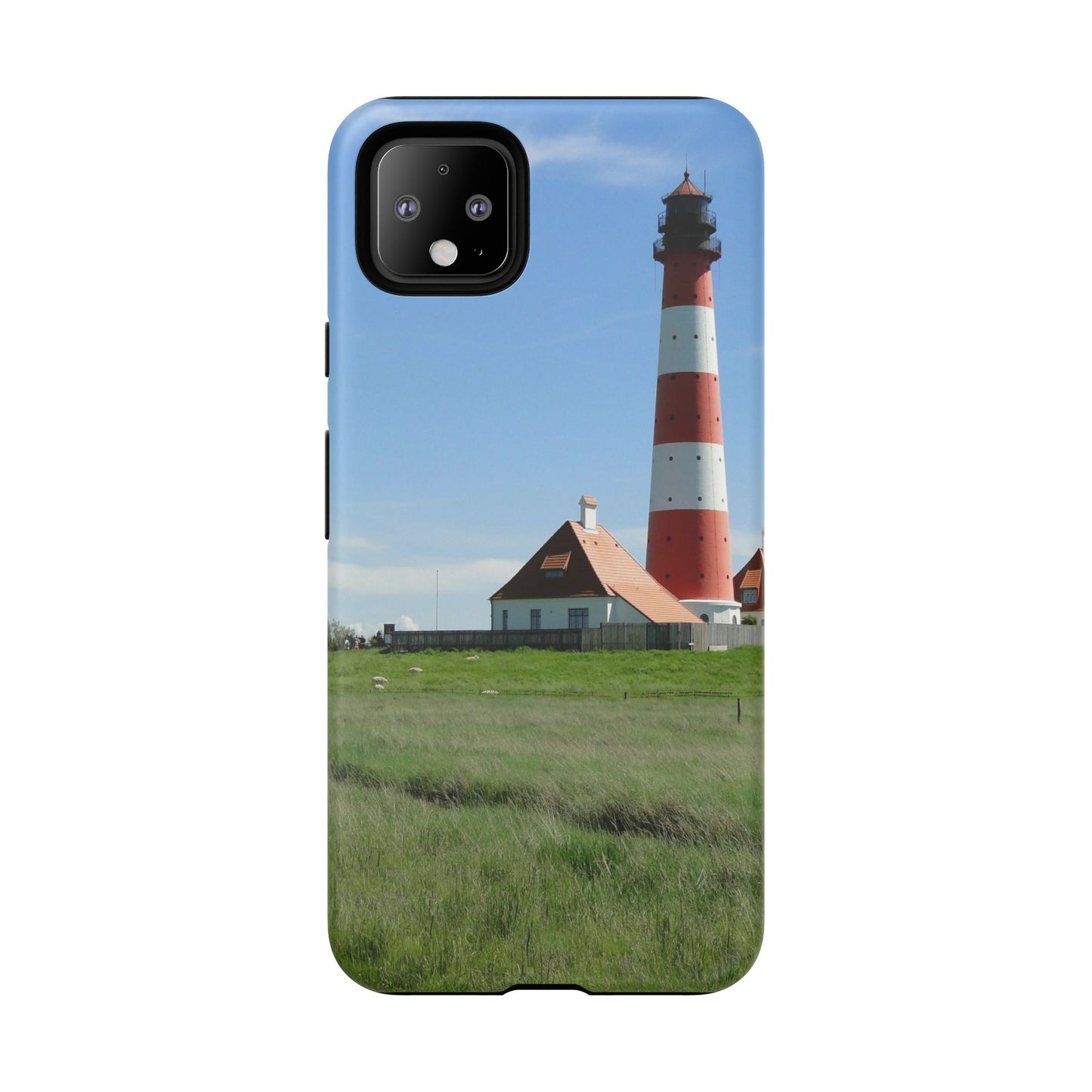 Lighthouse Phone Case - Coastal Vibes, Nautical Gift, Ocean Lover Accessory, Beach Aesthetic, Customizable Design