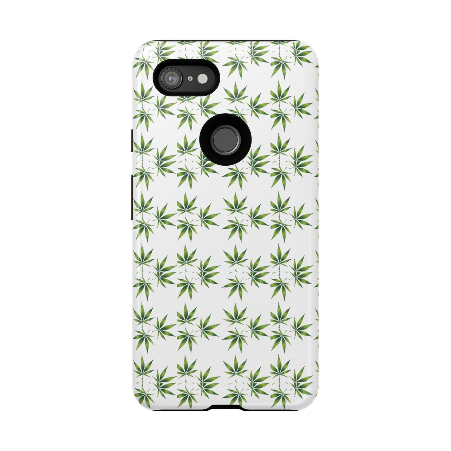Stylish Phone Case with Cannabis Leaf Design, Durable Phone Cover, Gift for Stoner Friends, Unique Phone Accessory, Nature-Inspired Design