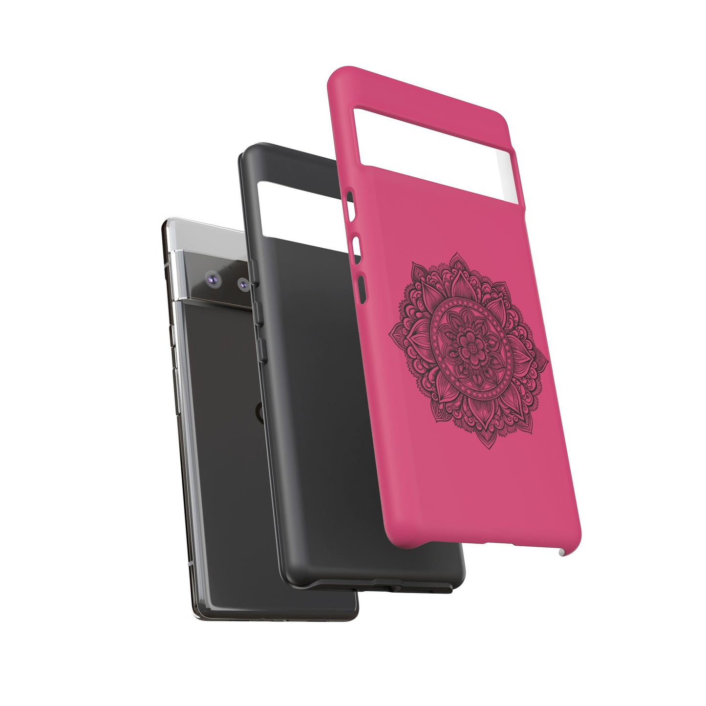 Vibrant Mandala Phone Case, Artistic Protection Cover, Gift for Her, Trendy Accessories, Birthday or Holiday Present