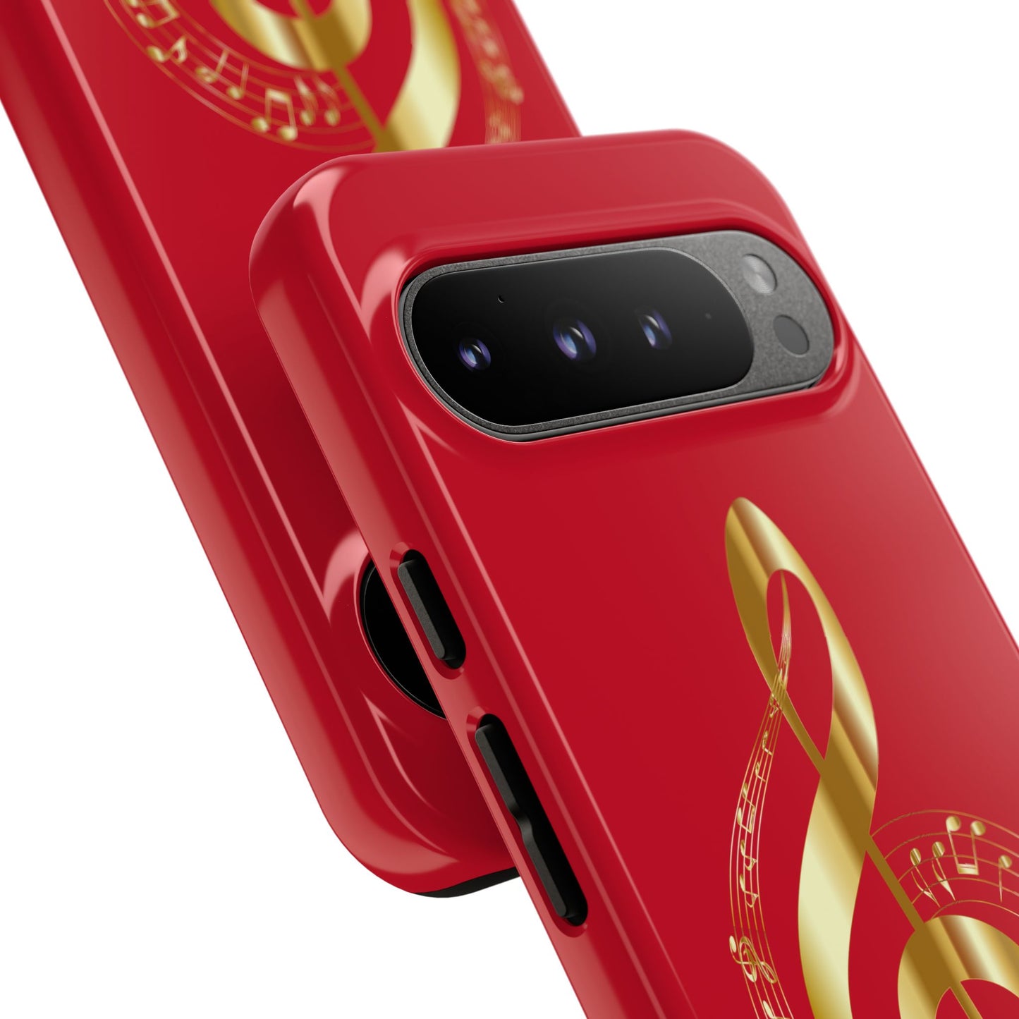 Tough Cases - Red Musical Note
