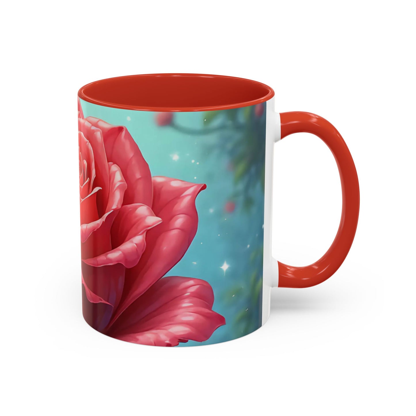 Elegant Rose Coffee Mug for Floral Lovers, Perfect Gift for Mother’s Day, Birthday, Home Decor, Garden Enthusiasts, Art Collectors