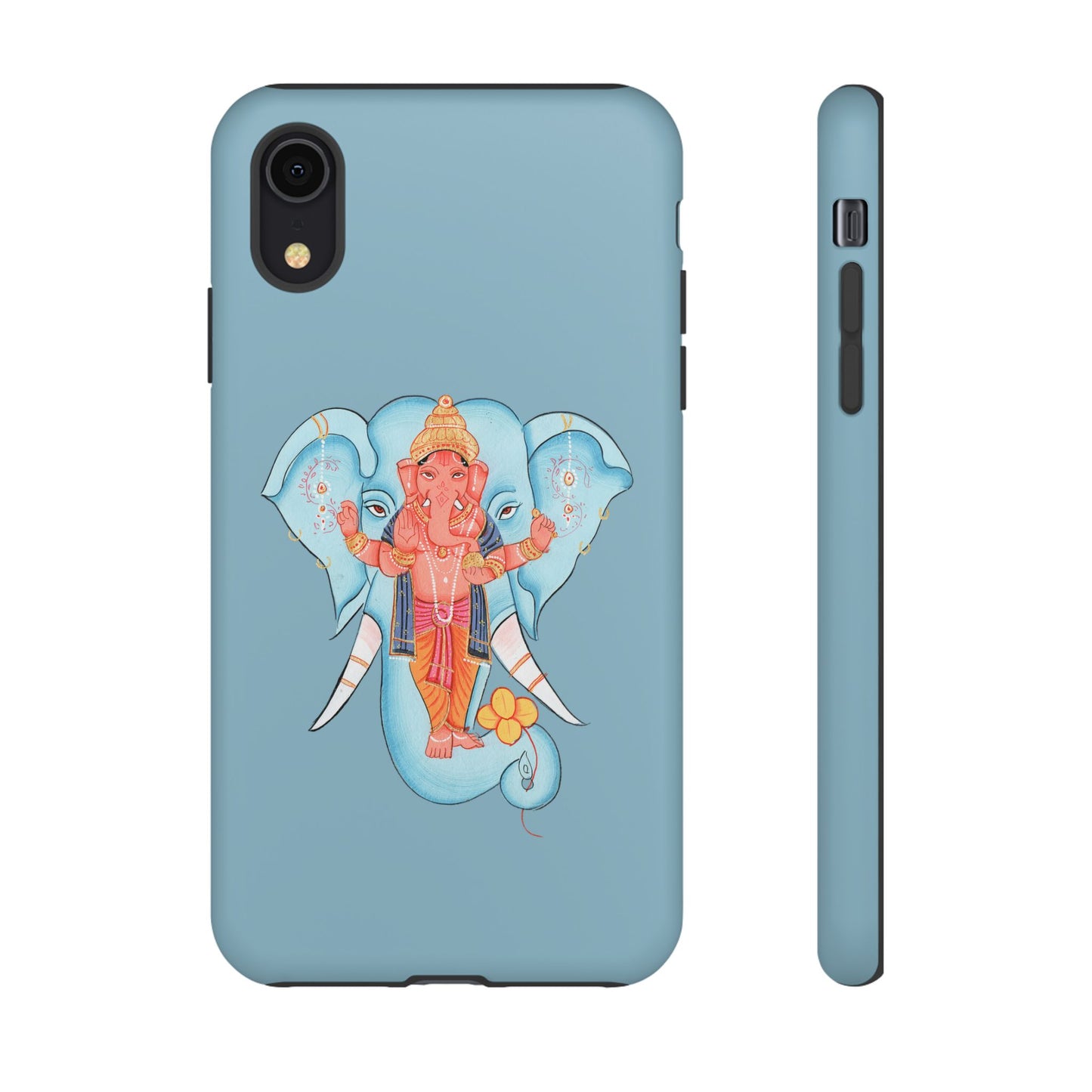 Tough Cases: Ganesh-Inspired Phone Case, Bohemian Phone Cover, Hindu Art Accessory, Festival Gift, Protective Phone Shell