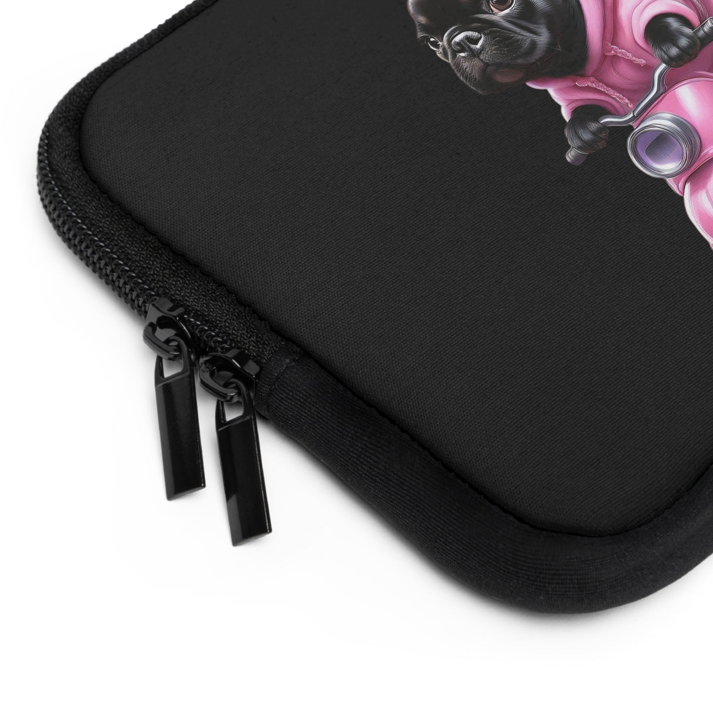 Cute French Bulldog Laptop Sleeve, Unique Pet Lover Gift, Tech Accessories, Dog Themed Sleeve, Birthday Present, Stylish Protection