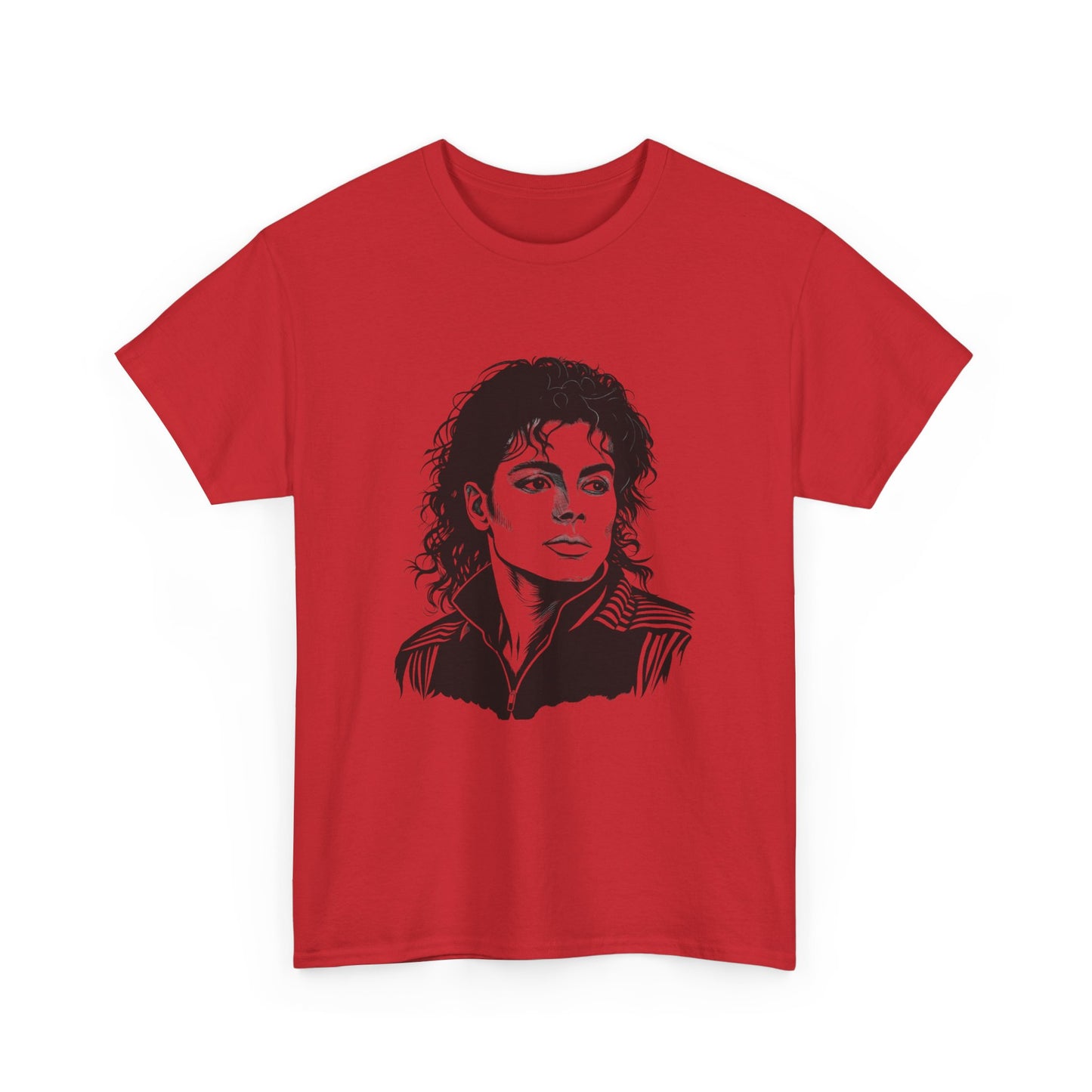 Michael Inspired Unisex Heavy Cotton Tee, Vintage Style Shirt, Retro Graphic Tee, Music Lover Gift, Unisex Casual Wear