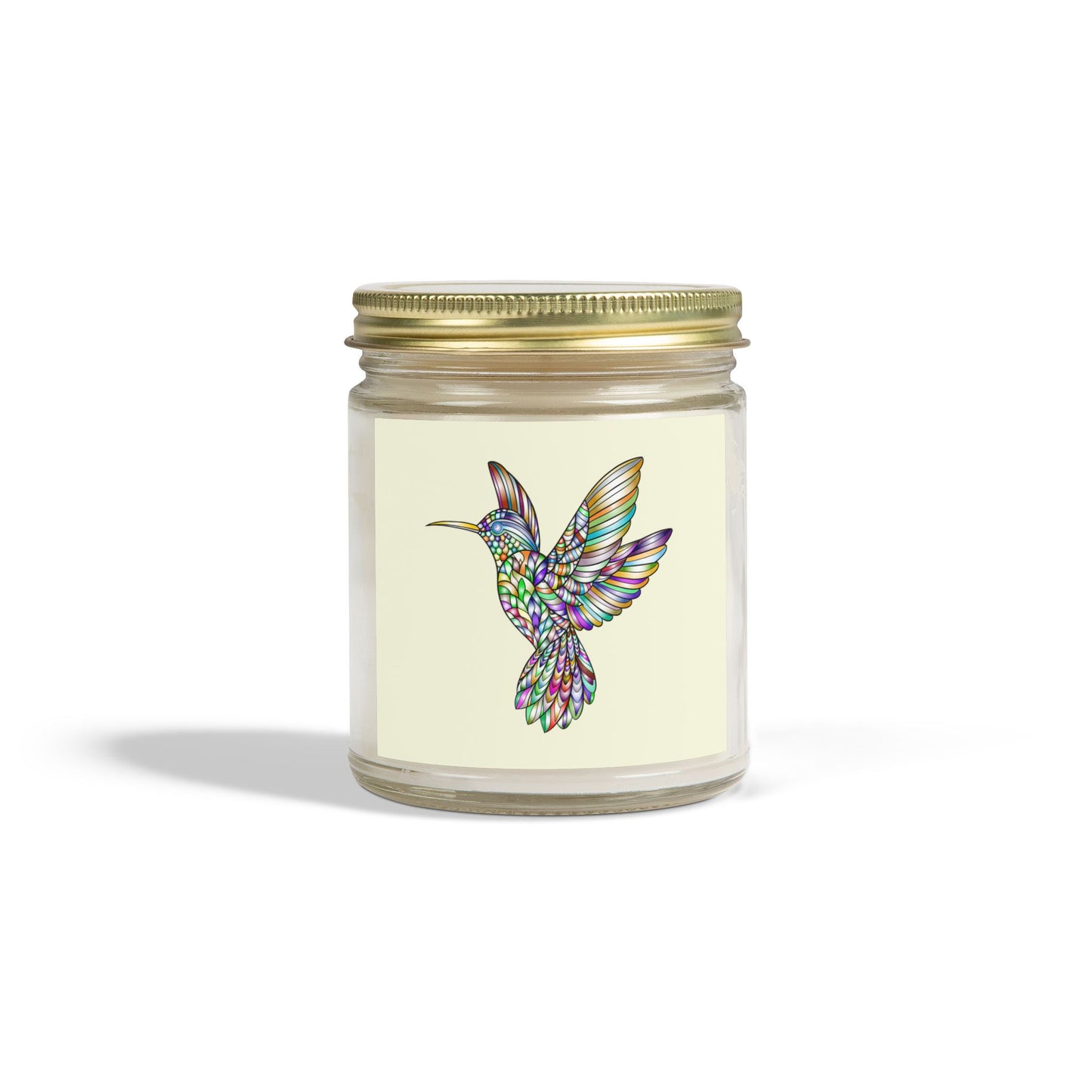 Colorful Hummingbird Scented Candle, Aromatherapy Candle, Gift Idea, Home Decor, Relaxation Candle, Eco-Friendly Wax