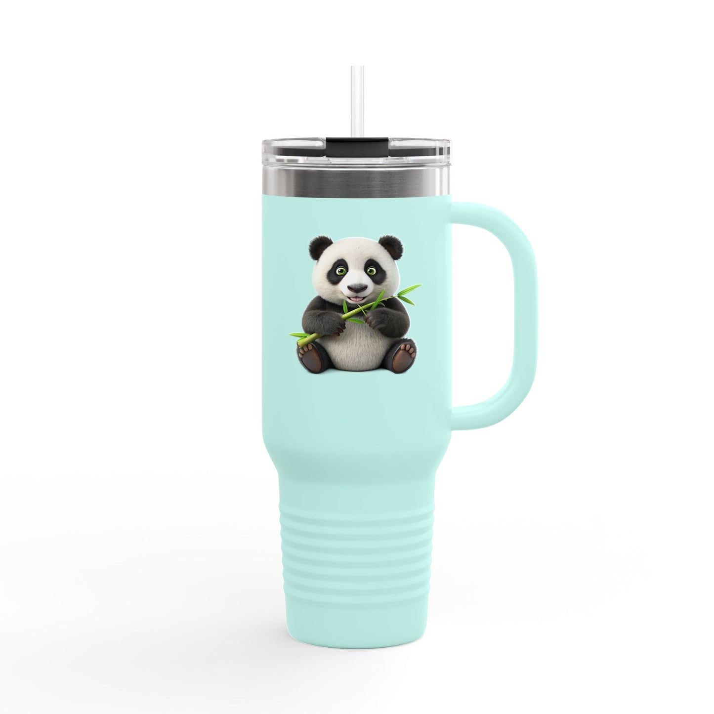 Panda Insulated Travel Mug, 40oz Cute Coffee Cup