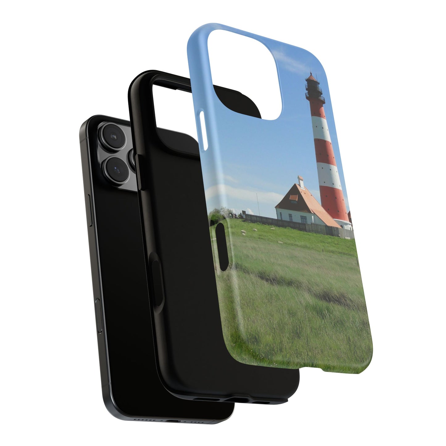 Lighthouse Phone Case - Coastal Vibes, Nautical Gift, Ocean Lover Accessory, Beach Aesthetic, Customizable Design