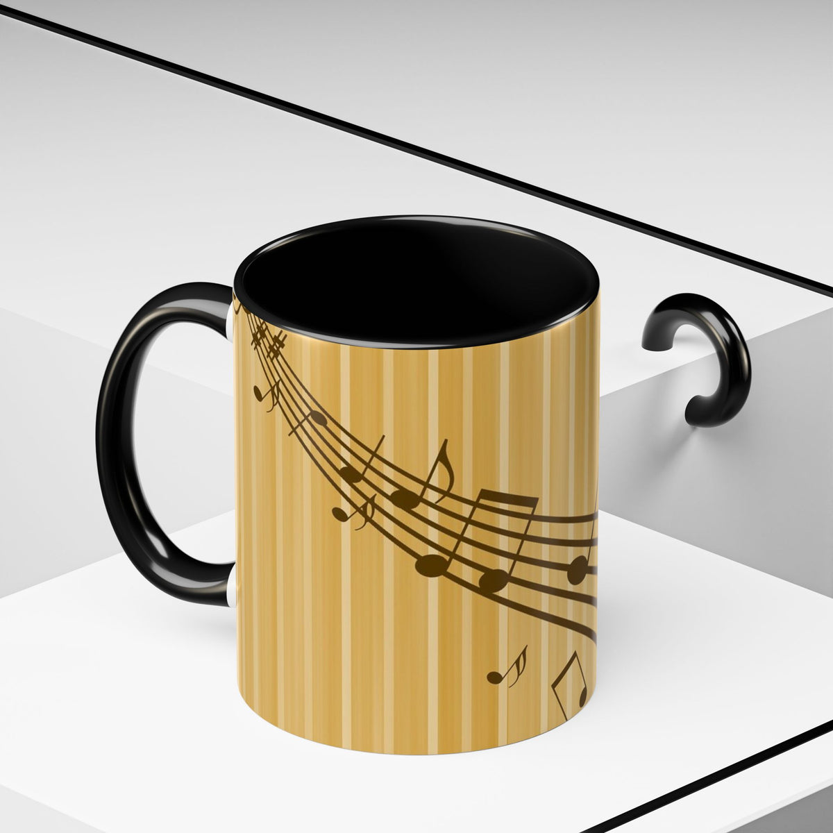 Musical Note Coffee Mug - Perfect Gift for Musicians, Coffee Lovers, Music Teachers, Birthdays, Housewarming