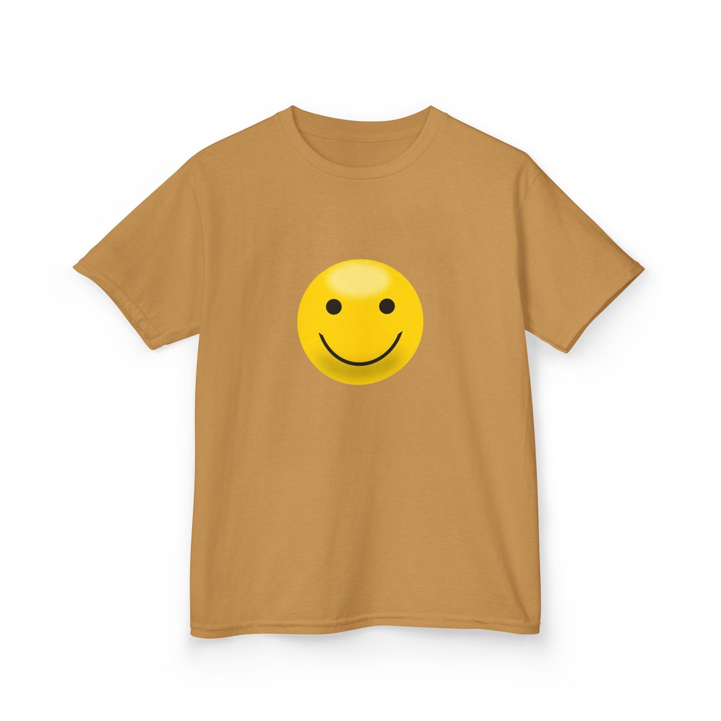 Smiley Face Kids Tee, Funny Kids Shirt, Cute Summer Tee, Gift for Kids, Playful Children